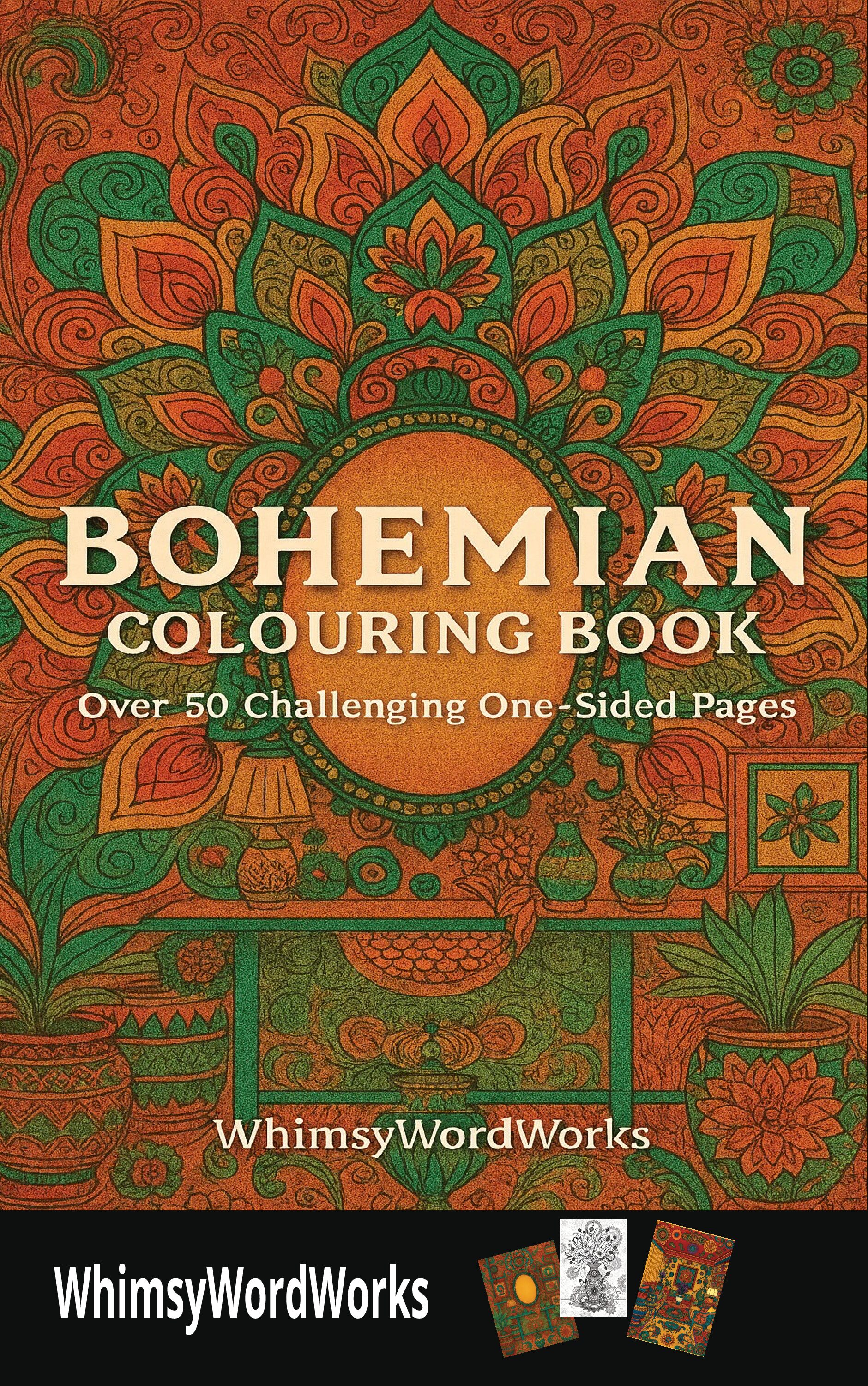 Bohemian Colouring Book