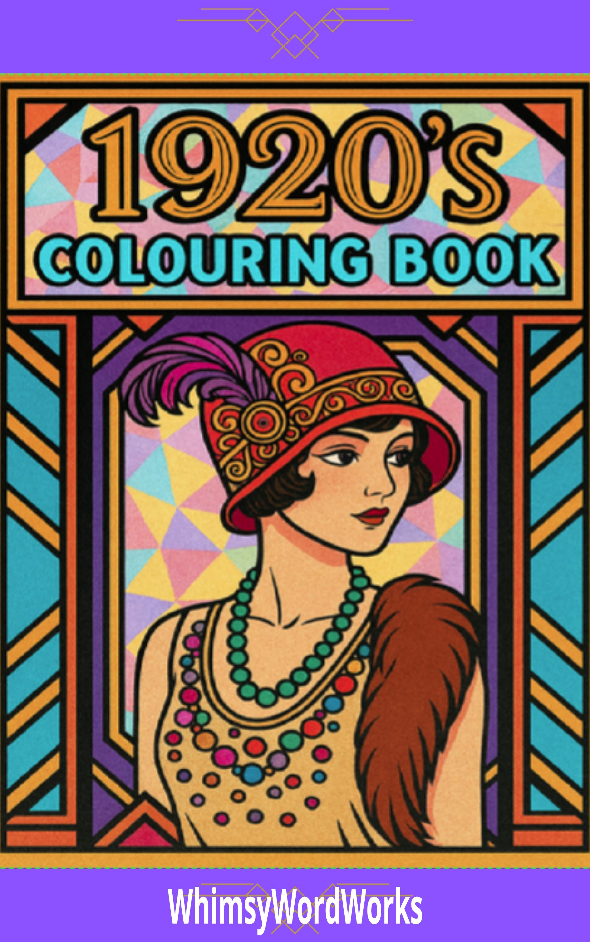 1920's Colouring Book