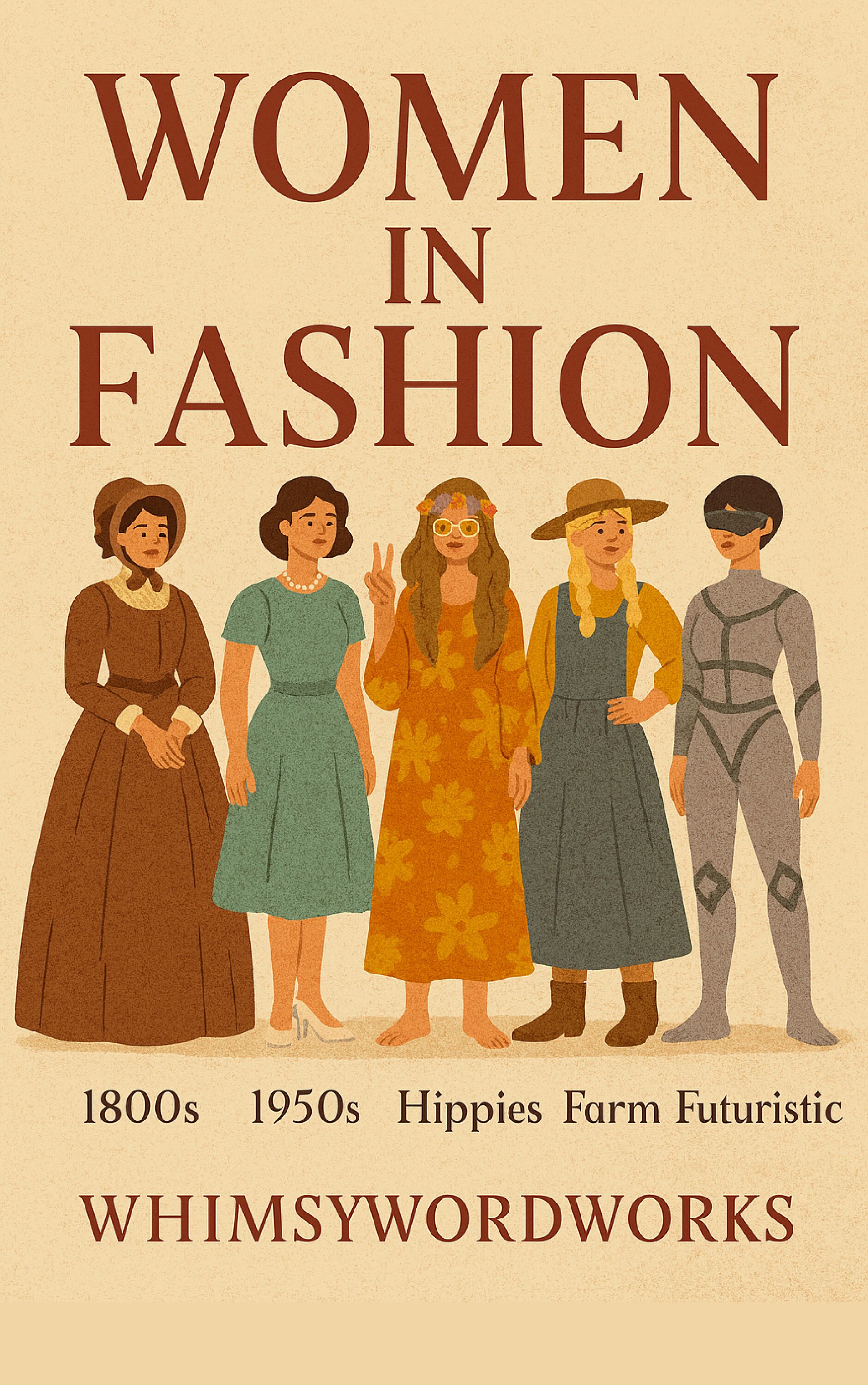 Women in Fashion Colouring Book