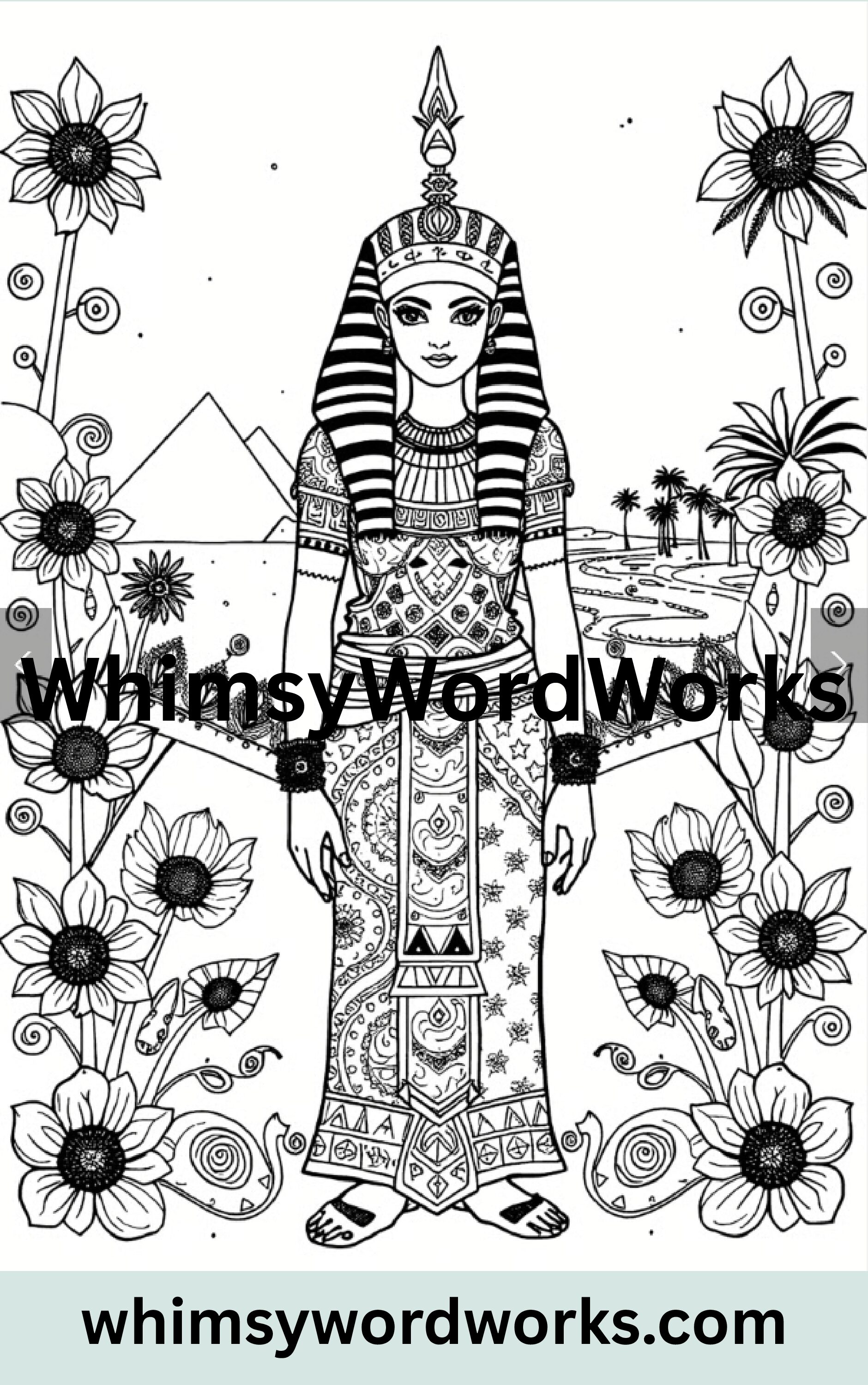 India & Egypt - A Colouring Journey - Image 2
